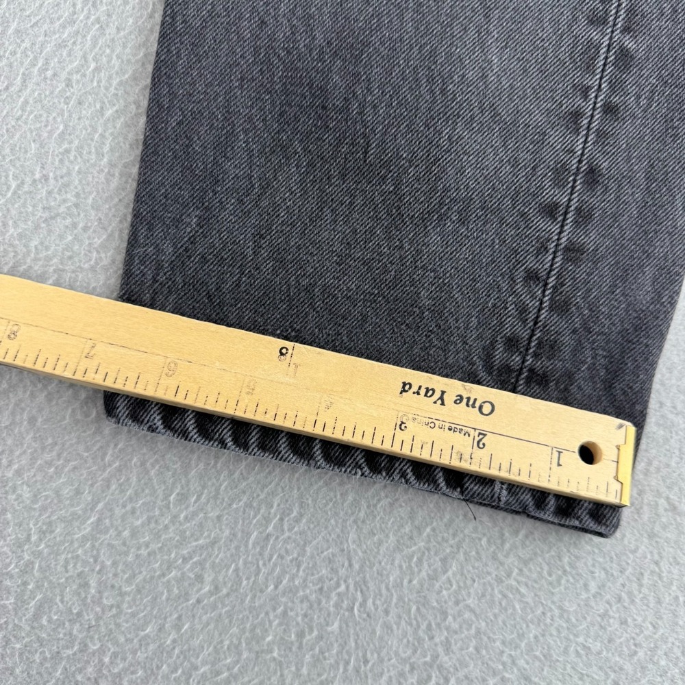 Vintage Levis Jeans Womens 29 (Fits 27x29) Black 501 Made in USA - Picture 13 of 16